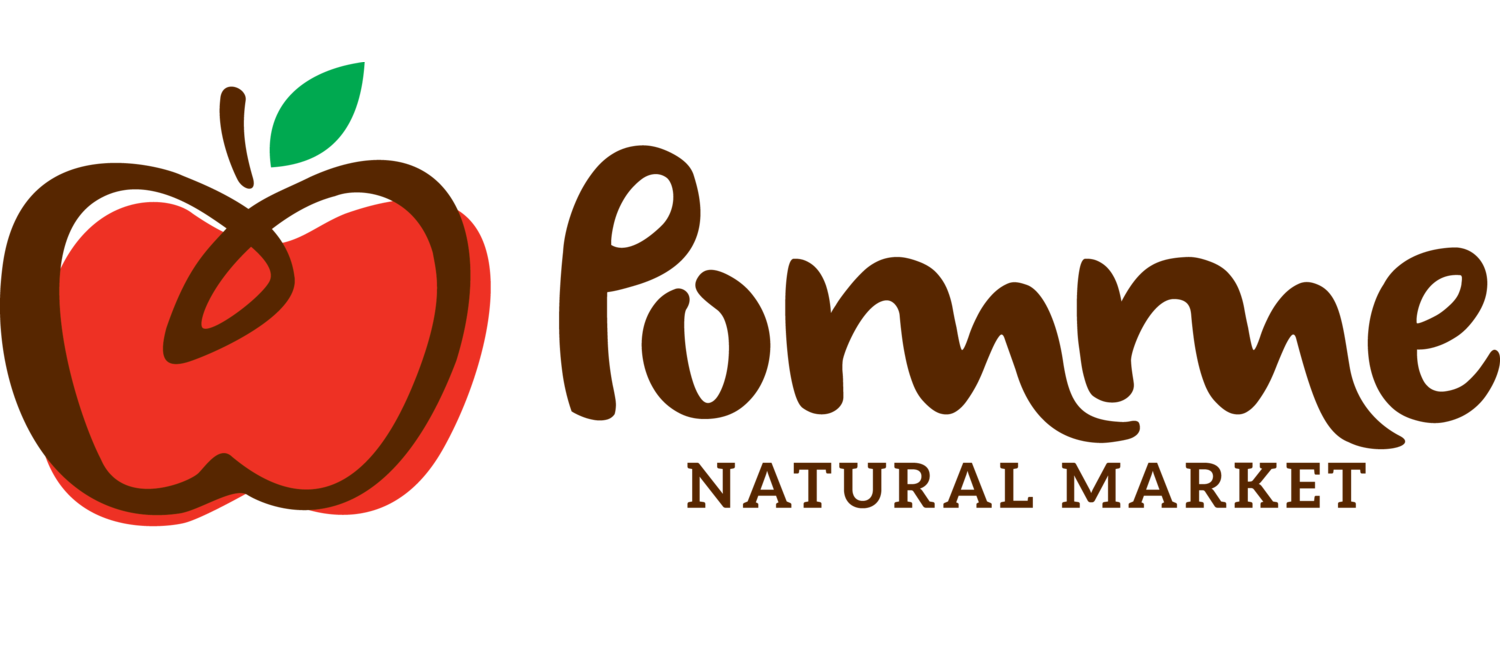 Pomme natural logo