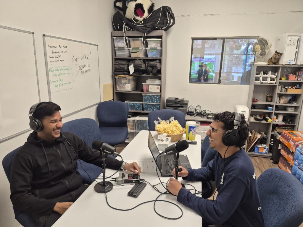 Students interviewing Community Policing Center Staff for the LAWS 2022 Community Based Studies