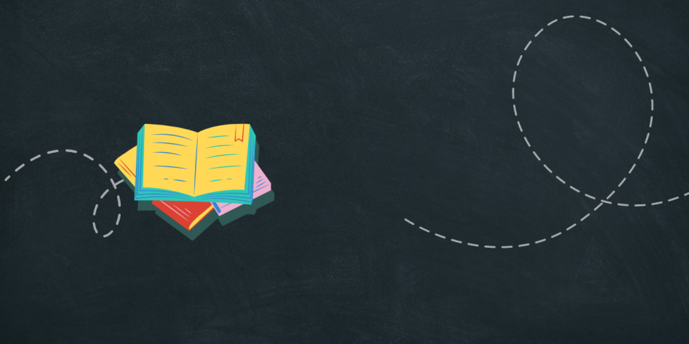 A pile of books on teaching philosophies