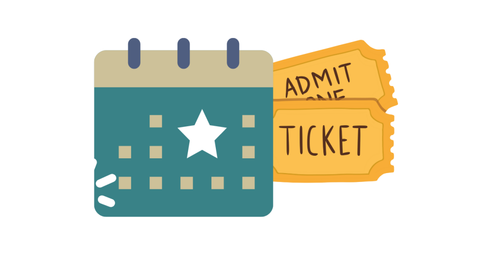 Events banner showing a calendar